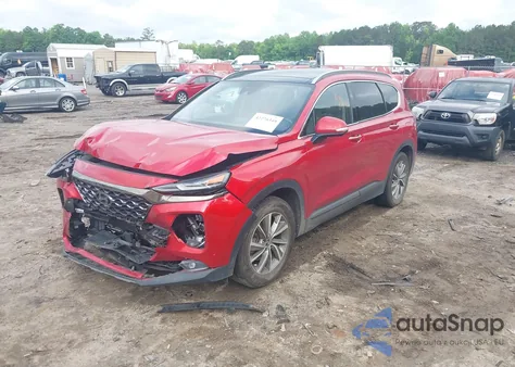 2020 Hyundai Santa Fe Limited from USA, damaged, VIN 5NMS53AD5LH294609